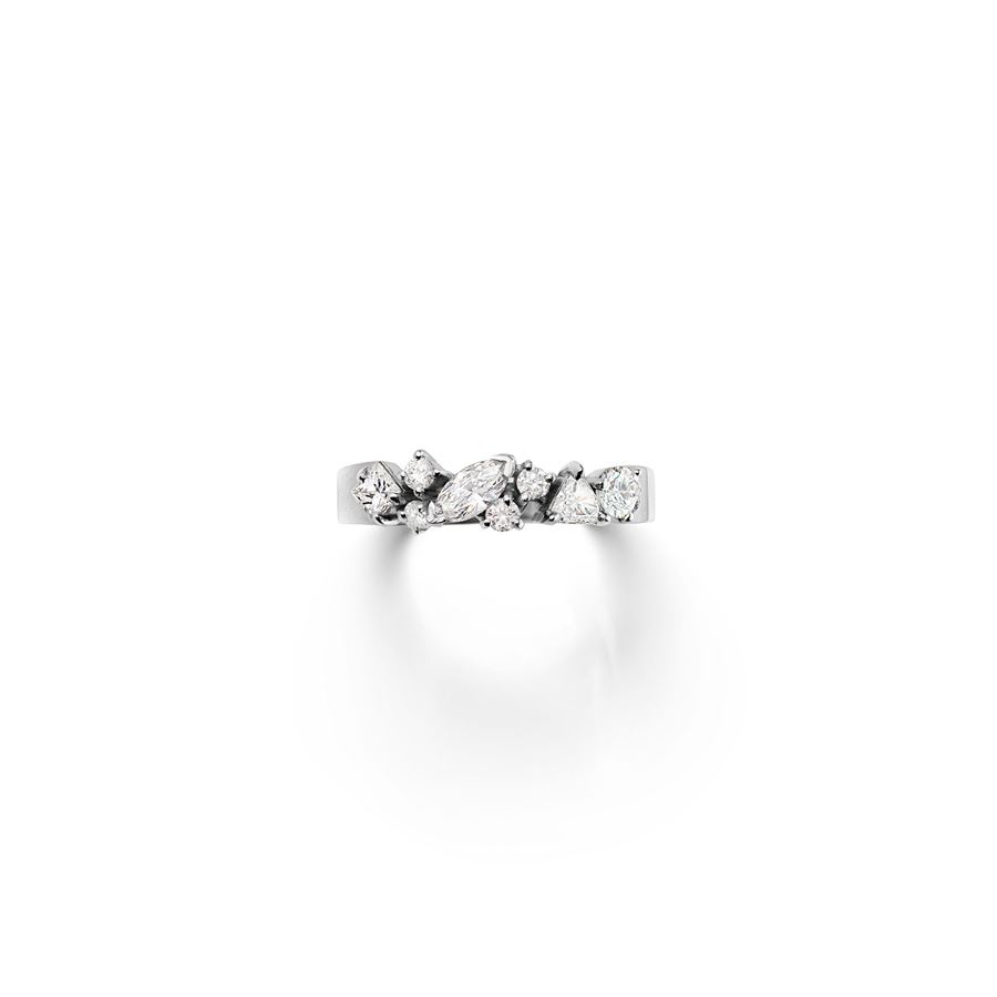 Fedina di diamanti multi-fantasia BALANCE | AN FANTAU18B CT. 0,63